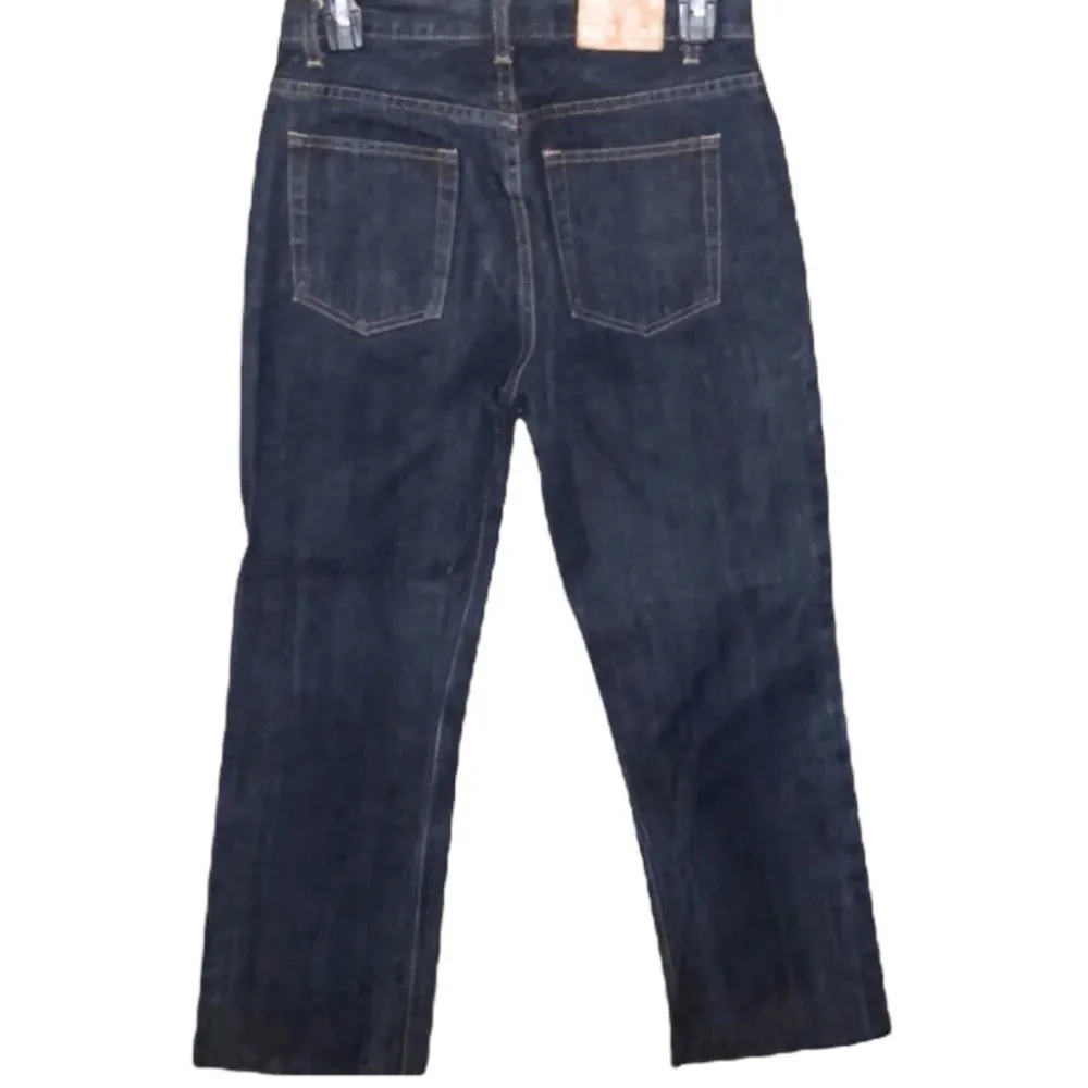 J. Crew Button-Fly Raw Edge Crop‎ Jeans